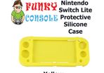 Nintendo Switch Lite Protective Silicone Rubber Gel Console Soft Case Cover Yellow