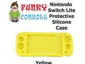 Nintendo Switch Lite Protective Silicone Rubber Gel Console Soft Case Cover Yellow