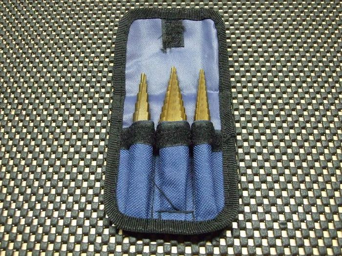 Step drill set (3pc)
