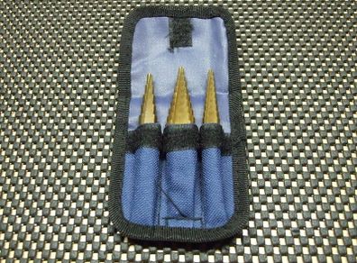 Step drill set (3pc)