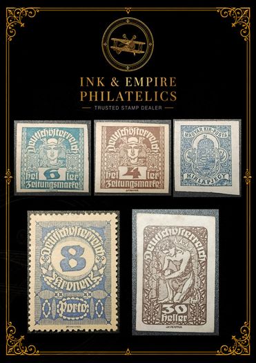 1919 1922 Austria & Hungary Newspaper Stamps