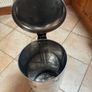 Chrome Colour Kitchen Waste Bin Image 5