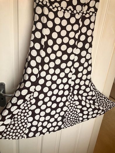 Per Una polka dot midi