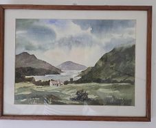 Original Water Colour Painting Signed Tom Nisbet RHA