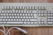 Vintage PC Wired Keyboard Model SK-1100CW