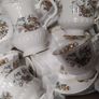 22piece  Royal Tara Brids  @ Fruit   Tea Set Image 7