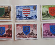 STAMPS - Lot of Six - Jersey