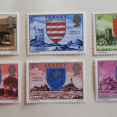 STAMPS - Lot of Six - Jersey