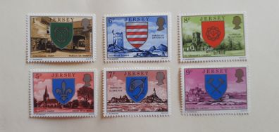 STAMPS - Lot of Six - Jersey