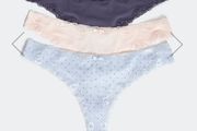 3 pack of thongs brand new with tags
