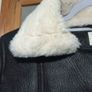 Zara Kids Black Faux Shearling Biker Jacket - Size 13-14 Yrs / 164 cm Image 3
