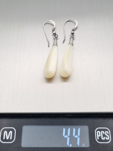 Sterling Silver Shell Earrings