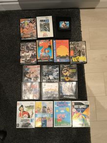 Playstation, Sega Mega Drive, Wii Games