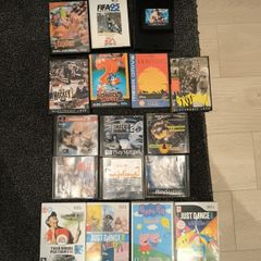 Playstation, Sega Mega Drive, Wii Games