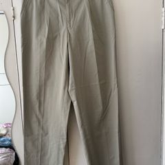 Cream mens trousers, Size L