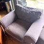 Two IKEA three-seater sofas and armchair Image 2