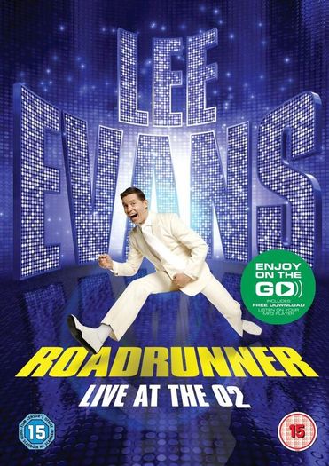 Lee Evans. Roadrunner. DVD. Free Postage!