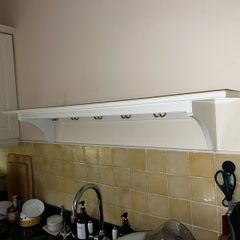 IKEA Kitchen Shelf with Hooks