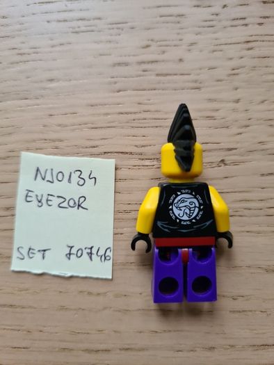 lego njo0134 eyezor, set ninjago 70746