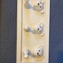 Teddy Bear wooden hanging piece Image 3