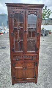 Beautiful ornate corner cabinet