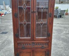 Beautiful ornate corner cabinet