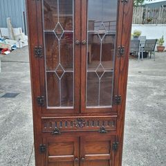 Beautiful ornate corner cabinet