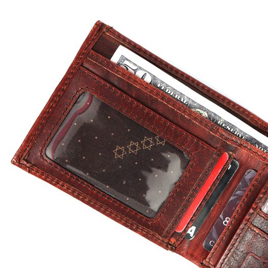 Genuine Leather Wallet Luxury Handmade RFID Secure Wallet