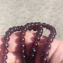 Genuine Natural Garnet Necklace (Opera Length 28") Image 5