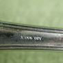 Vintage big Spoon, Hallmarked ARG.800.X   length-13" Image 6