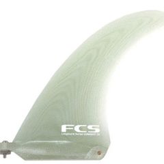 FCS 7 Inch Connect PG Longboard Fin Screw and Plate - Black or Clear