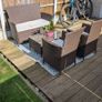 Rattan 4 seater Image 4
