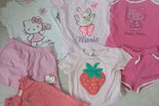Girls character summer pjs