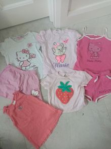 Girls character summer pjs