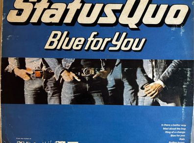 Status Quo. Rare South African misprint   Front and back sleeve reversed. Blue for you in vg condition