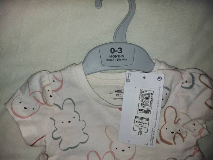 Marks&Spencer Bunny and watermelon Newborn Baby clothes