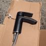 Matt black mixer tap Image 4