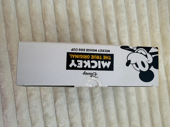 Disney Mickey Mouse Egg Cup & Toast Cutter 90th Anniversary Paladone Please see photos