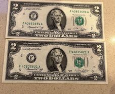 USA 1976 2 Dollars Banknotes Amazing Condition