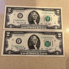 USA 1976 2 Dollars Banknotes Amazing Condition