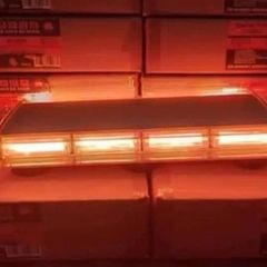 Snap-mac Amber Beacon Light - 12v/24v