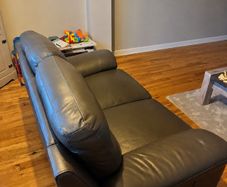 leather sofa