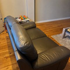 leather sofa