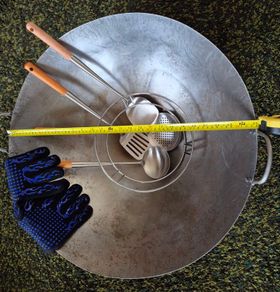 Carbon steel wok