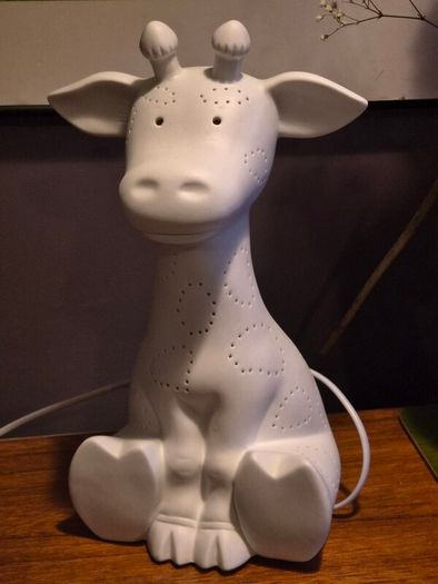belleek pottery night light