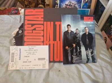 Keanu Reeves Dogstar Signed Insert & Exclusive Merch