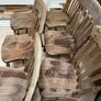 6 x Sturdy Wooden Kitchen Dining Chairs - Can Deliver Image 2