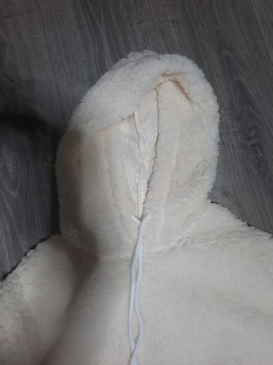 New cream fleece tracksuit