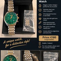 Watch casual dress