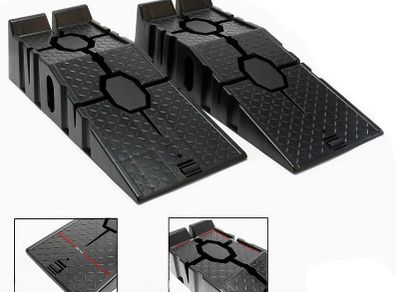 BRAND NEW 1Pair Black Heavy Duty Car Ramps